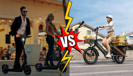 e scooter vs ebike