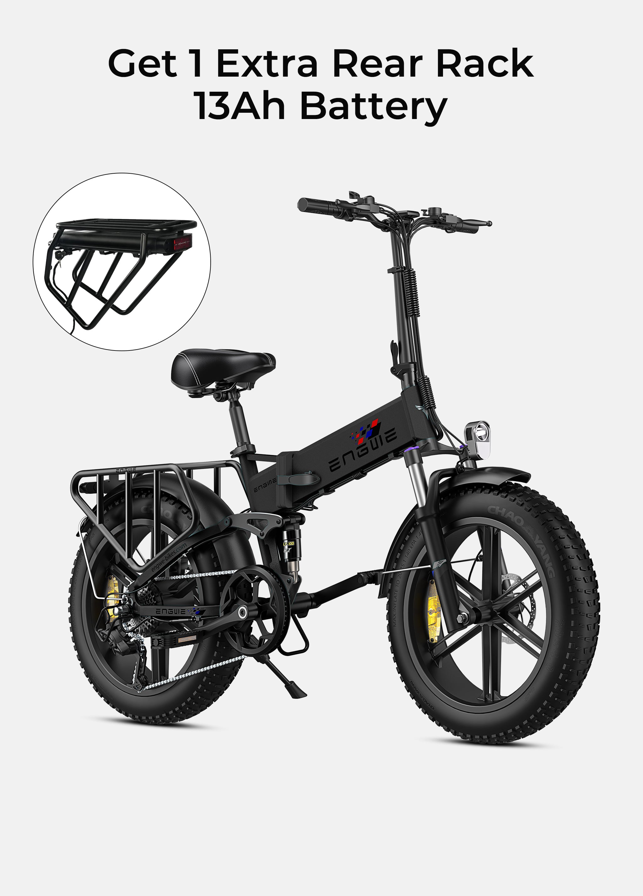 Engwe Engine X | Full Suspension Folding Electric Bike – Engwe UK
