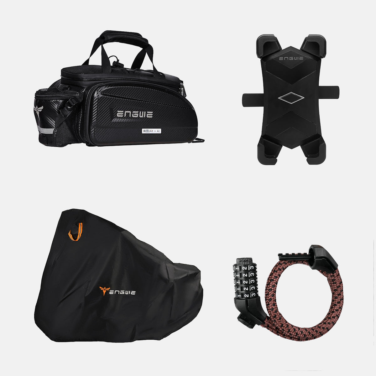 A Package: Bike Bag, Phone Holder, Bike Cover, Bike Lock – Engwe UK ...
