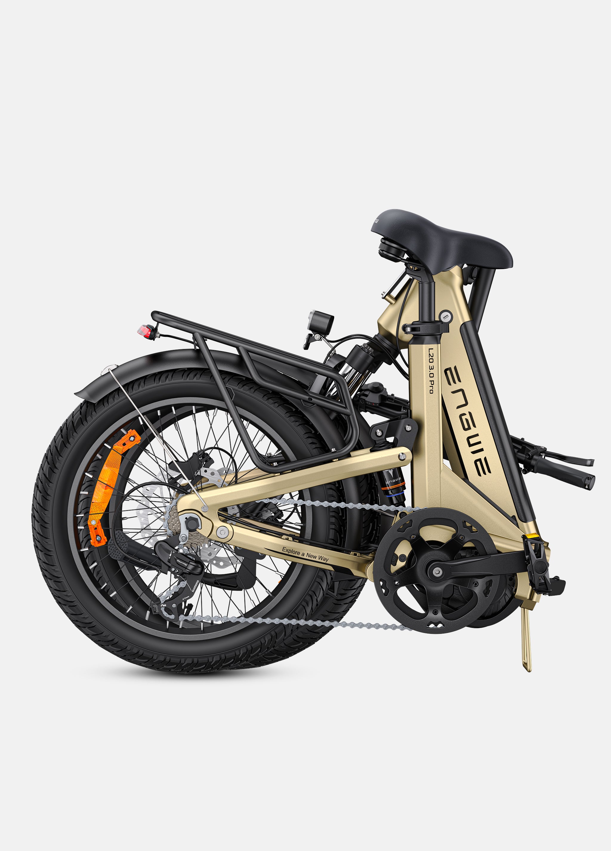 ENGWE L20 3.0 Pro 100Nm Torque Full Suspension Foldable Ebike